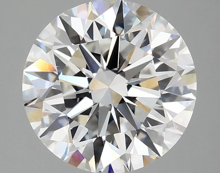 2.57 Carat Round Shaped Excellent Cut VVS2 IGI Certified Lab Grown Diamond