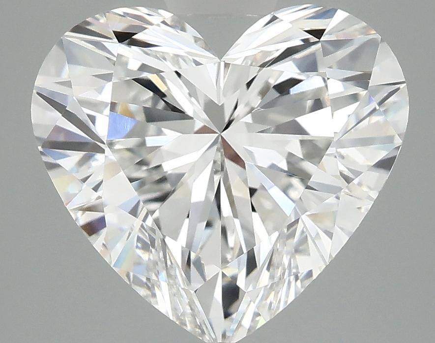 4.02 Carat Heart Shaped Ideal Cut VVS2 IGI Certified Lab Grown Diamond