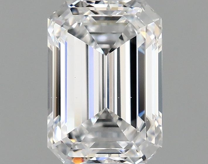 0.97 Carat Emerald Shaped Ideal Cut VS1 IGI Certified Lab Grown Diamond