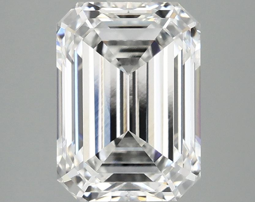 3.03 Carat Emerald Shaped Excellent Cut VVS2 IGI Certified Lab Grown Diamond