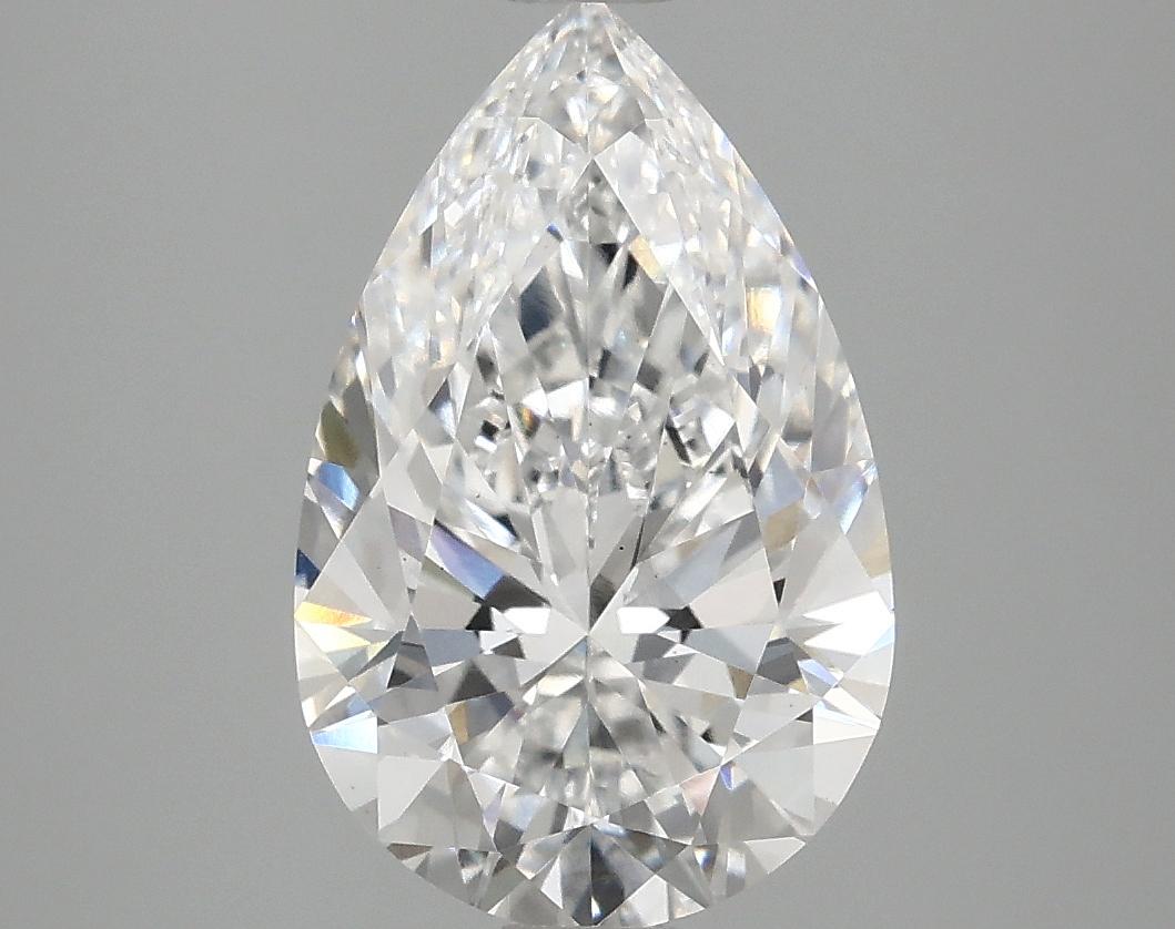 2.97 Carat Pear Shaped Ideal Cut VS1 IGI Certified Lab Grown Diamond