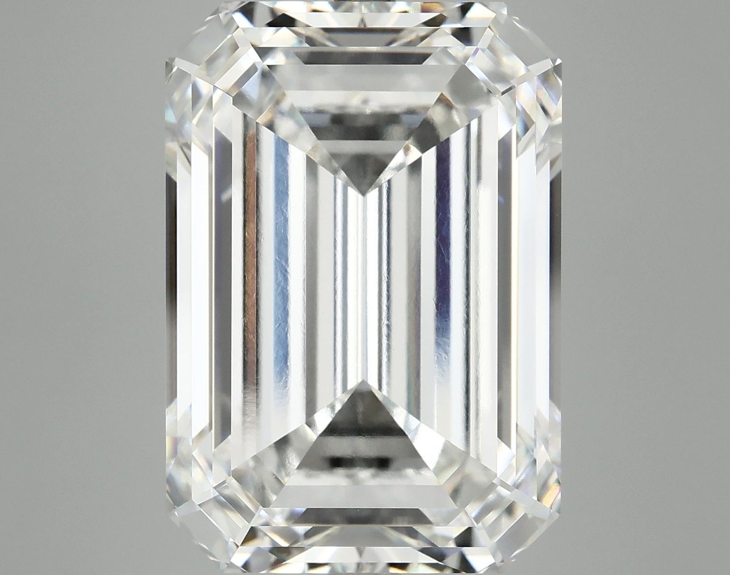 15.47 Carat Emerald Shaped Ideal Cut VVS2 IGI Certified Lab Grown Diamond