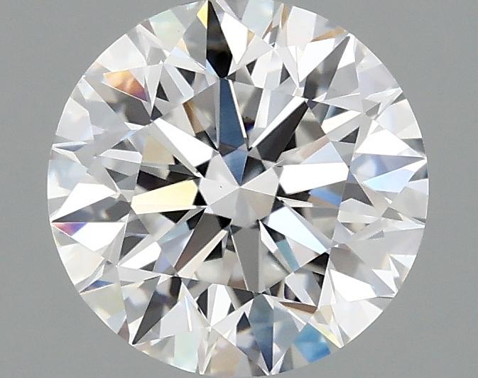 1.66 Carat Round Shaped Excellent Cut VVS2 IGI Certified Lab Grown Diamond