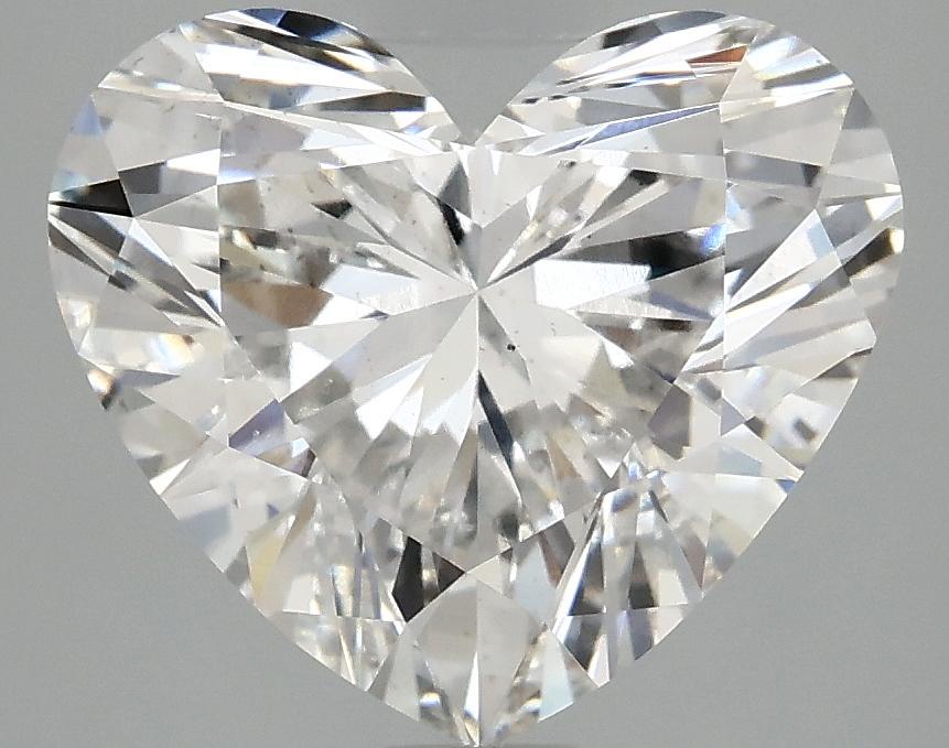 3.03 Carat Heart Shaped Ideal Cut SI1 IGI Certified Lab Grown Diamond
