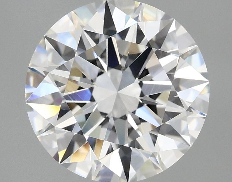 3.08 Carat Round Shaped Ideal Cut VVS2 IGI Certified Lab Grown Diamond