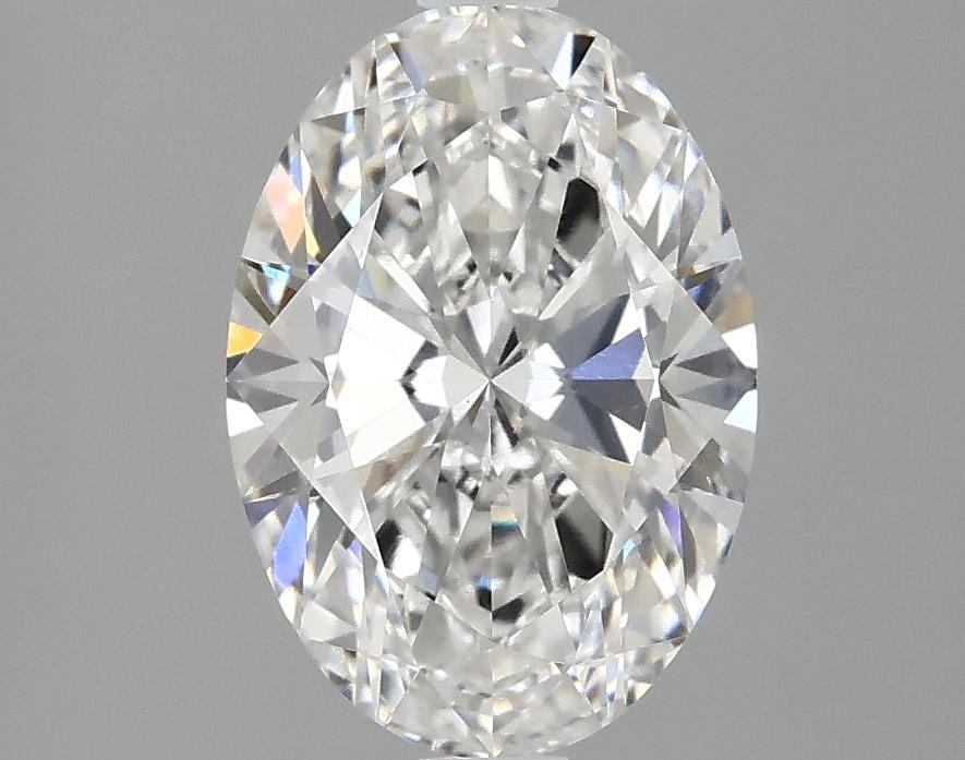 2.08 Carat Oval Shaped Ideal Cut VVS2 IGI Certified Lab Grown Diamond