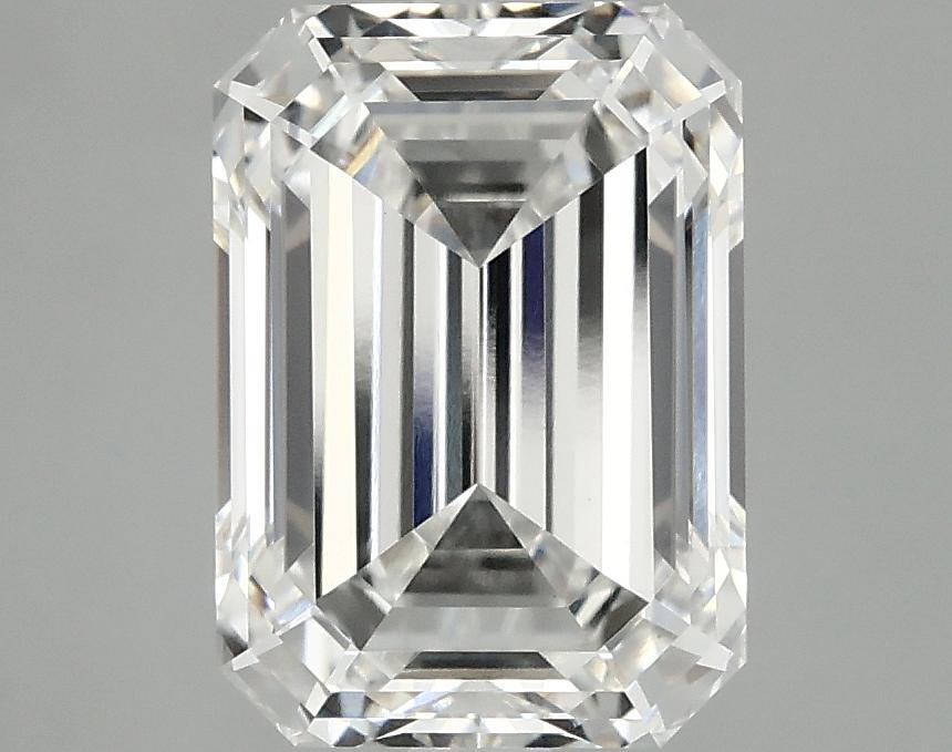 3.29 Carat Emerald Shaped Ideal Cut VVS2 IGI Certified Lab Grown Diamond