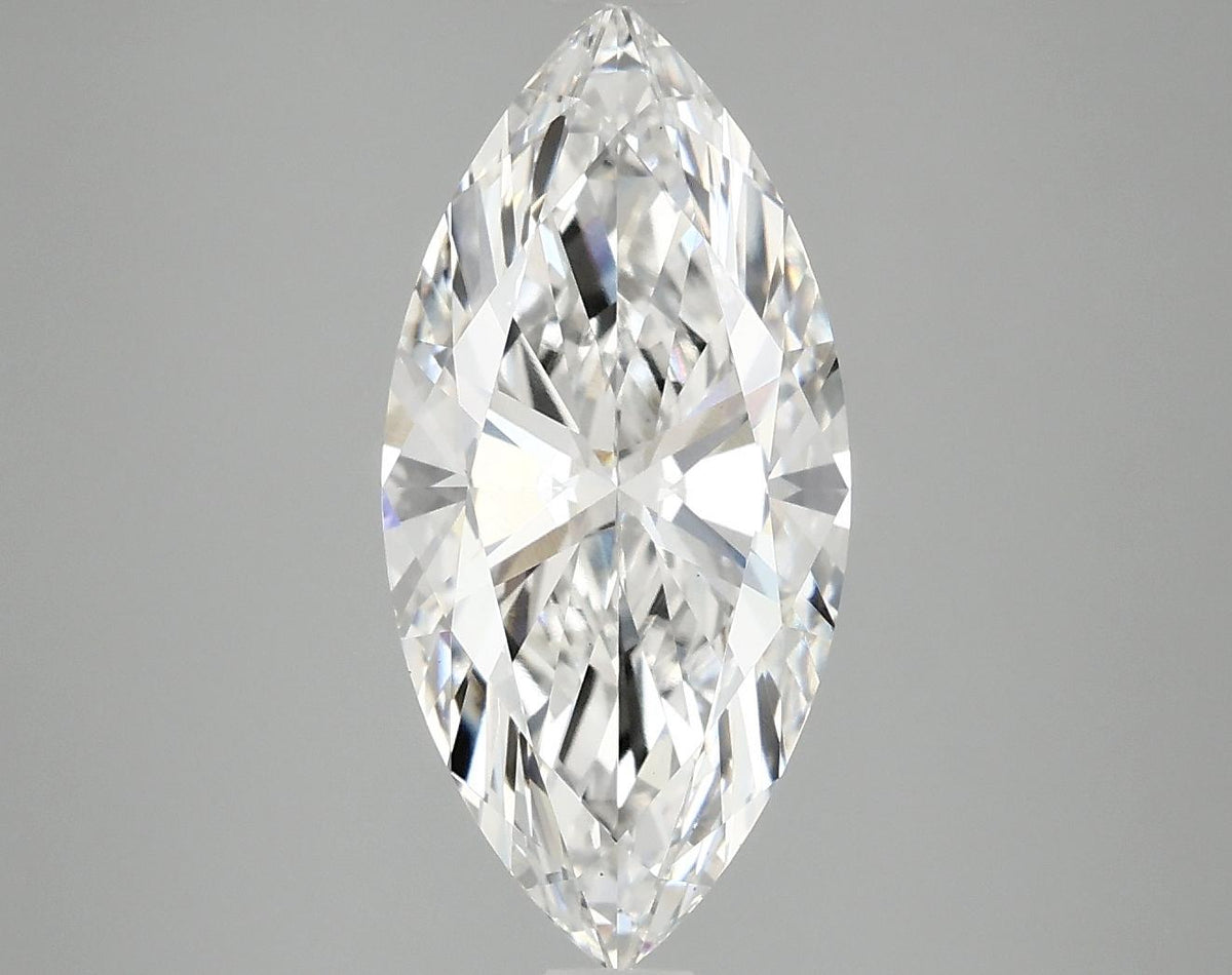 2.97 Carat Marquise Shaped Excellent Cut VS1 IGI Certified Lab Grown Diamond