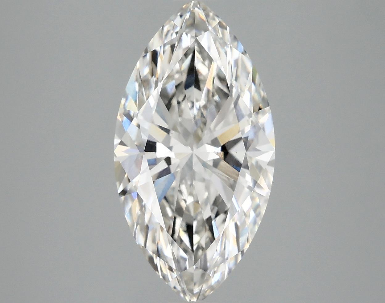 3.08 Carat Marquise Shaped Ideal Cut VS1 IGI Certified Lab Grown Diamond