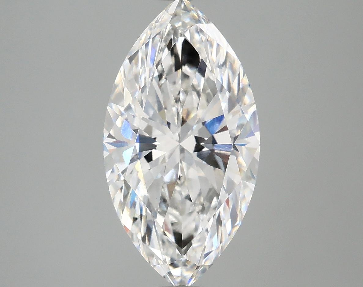 3.04 Carat Marquise Shaped Excellent Cut VVS2 IGI Certified Lab Grown Diamond