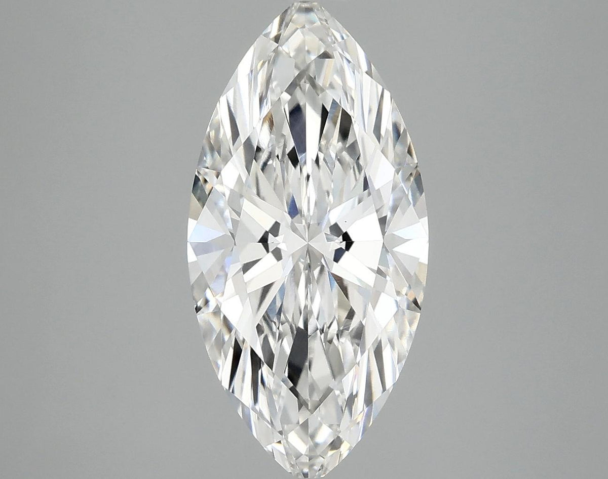 3.07 Carat Marquise Shaped Ideal Cut VS1 IGI Certified Lab Grown Diamond