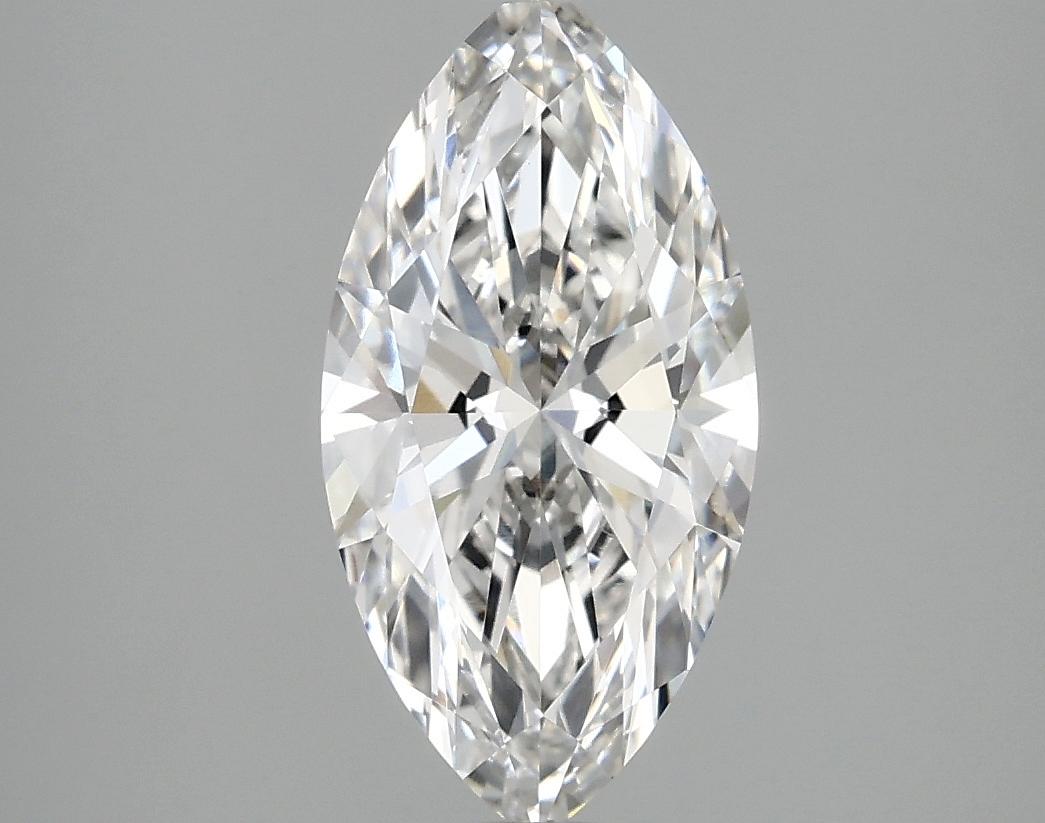 1.8 Carat Marquise Shaped Ideal Cut VVS2 IGI Certified Lab Grown Diamond