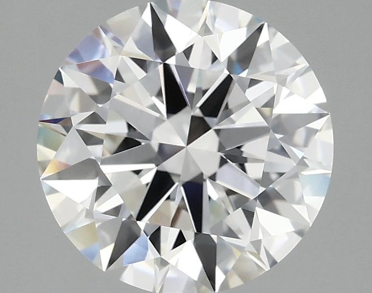 2.57 Carat Round Shaped Ideal Cut VVS2 IGI Certified Lab Grown Diamond
