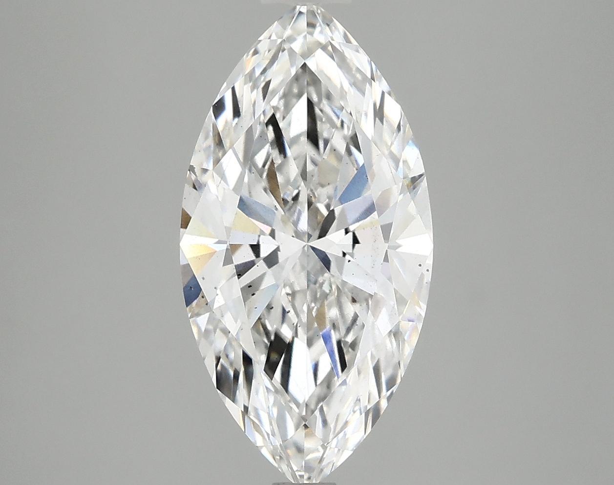 3.0 Carat Marquise Shaped Ideal Cut SI1 IGI Certified Lab Grown Diamond