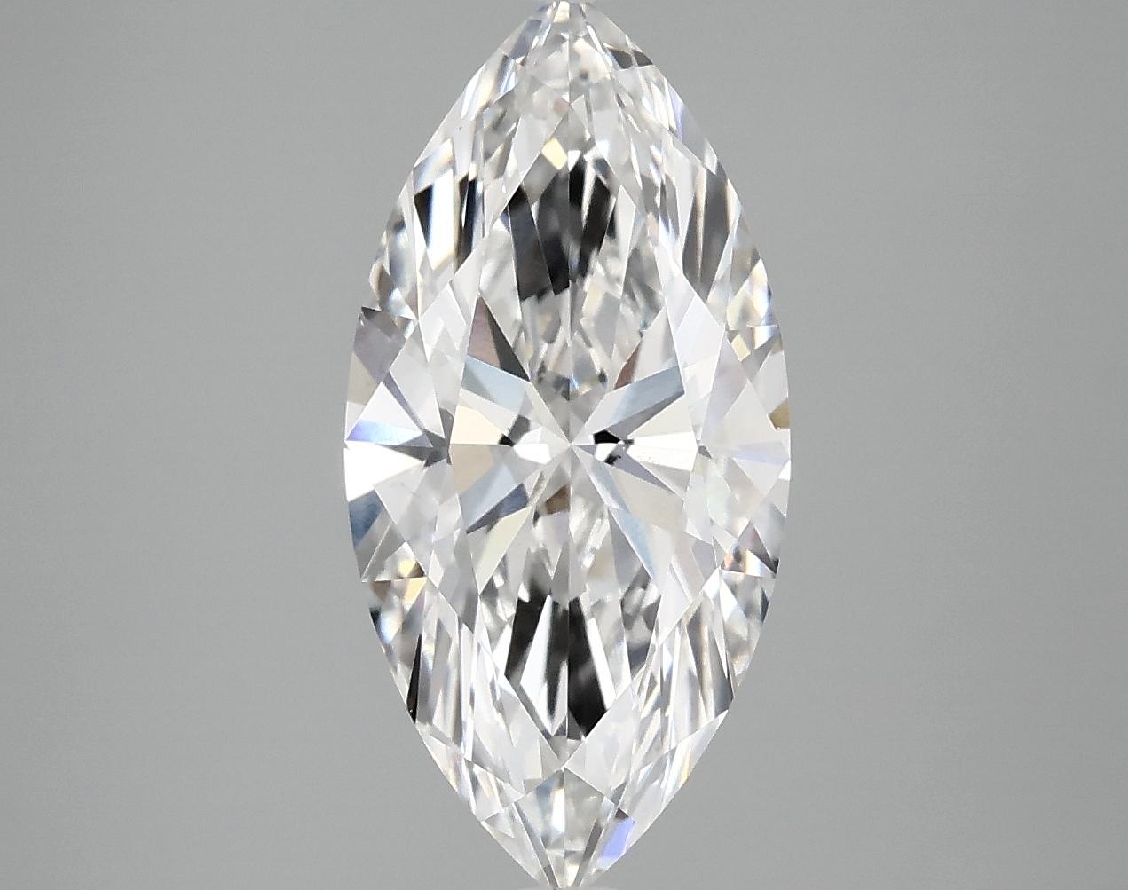 3.03 Carat Marquise Shaped Ideal Cut VS2 IGI Certified Lab Grown Diamond