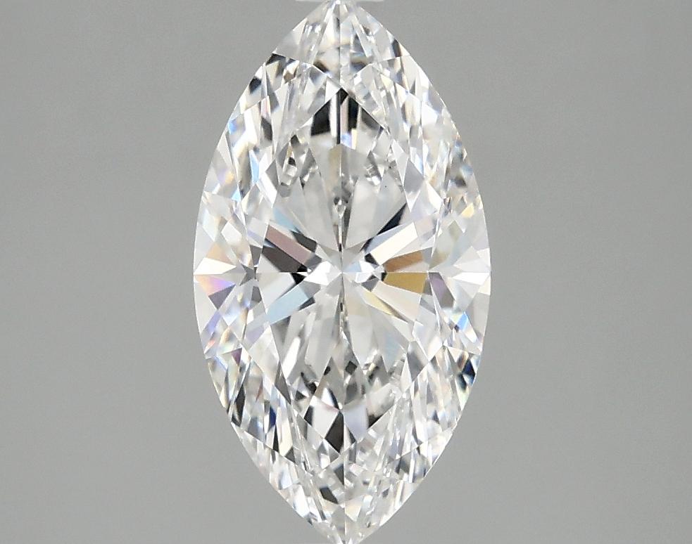 1.9 Carat Marquise Shaped Excellent Cut VVS2 IGI Certified Lab Grown Diamond