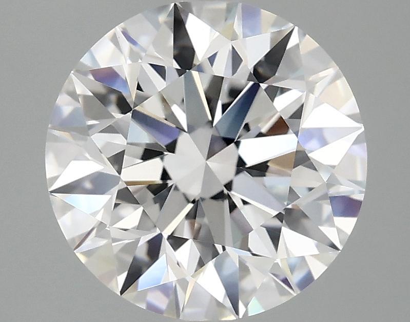 3.08 Carat Round Shaped Excellent Cut VVS2 IGI Certified Lab Grown Diamond