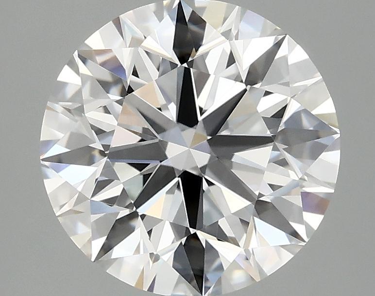 3.04 Carat Round Shaped Excellent Cut VVS2 IGI Certified Lab Grown Diamond