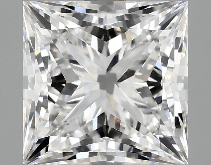 3.06 Carat Princess Shaped Ideal Cut VS1 IGI Certified Lab Grown Diamond
