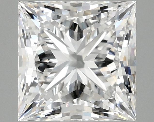2.07 Carat Princess Shaped Ideal Cut VS1 IGI Certified Lab Grown Diamond