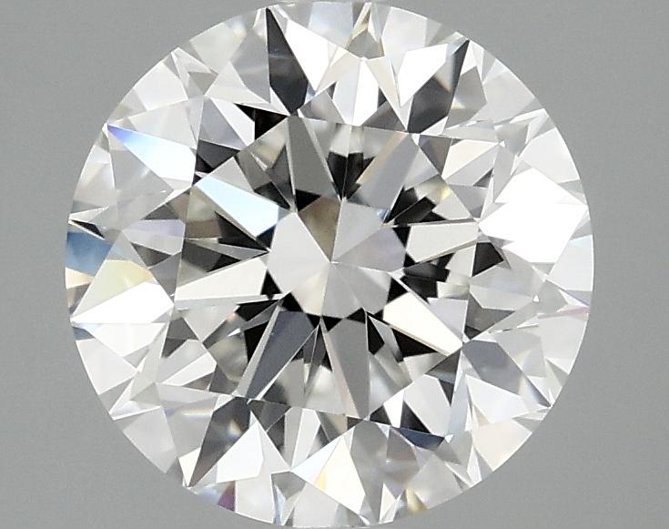 2.5 Carat Round Shaped Excellent Cut VVS2 IGI Certified Lab Grown Diamond