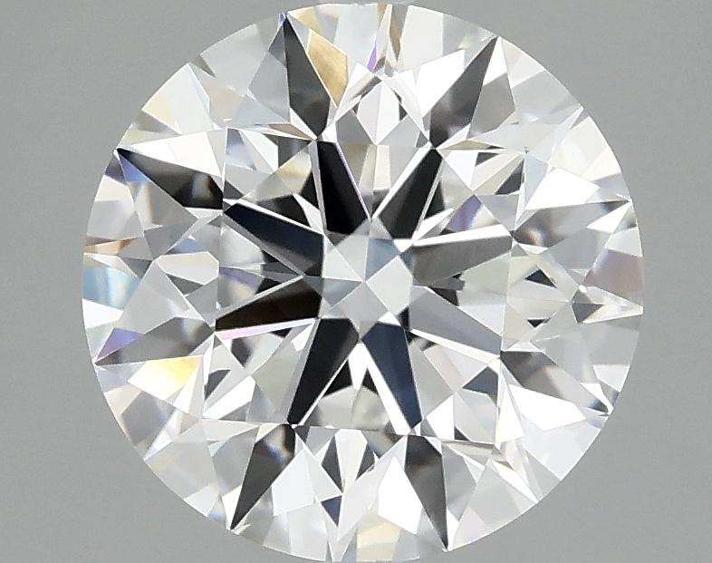 2.92 Carat Round Shaped Excellent Cut VVS2 IGI Certified Lab Grown Diamond