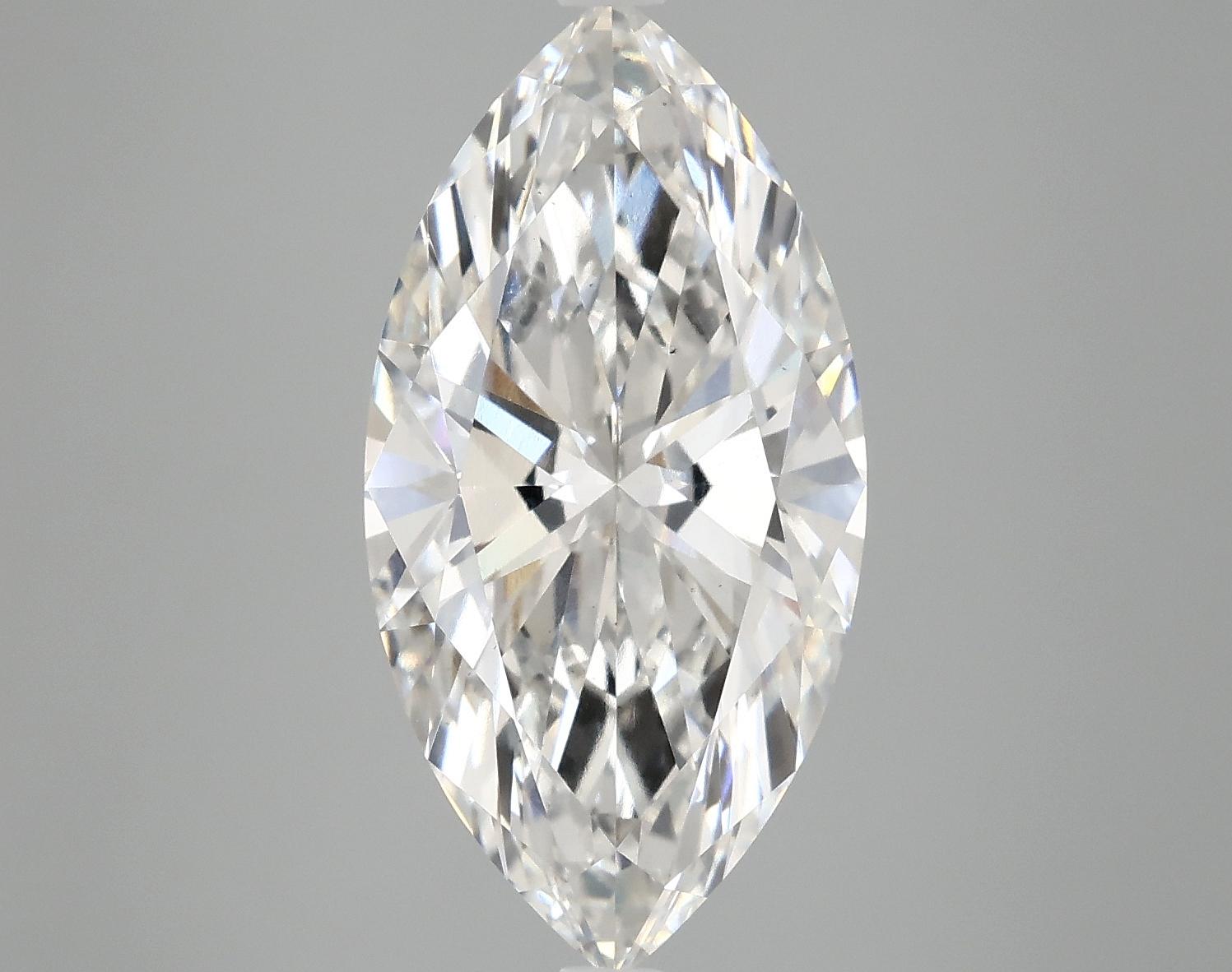 4.85 Carat Marquise Shaped Ideal Cut VS2 IGI Certified Lab Grown Diamond