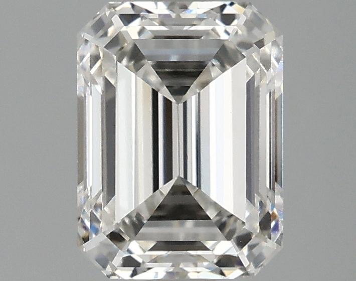 2.04 Carat Emerald Shaped Excellent Cut VVS2 IGI Certified Lab Grown Diamond