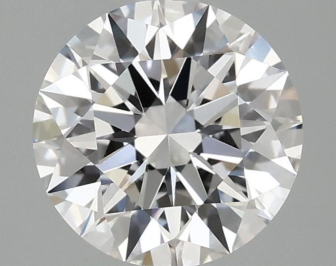 2.07 Carat Round Shaped Ideal Cut VVS2 IGI Certified Lab Grown Diamond