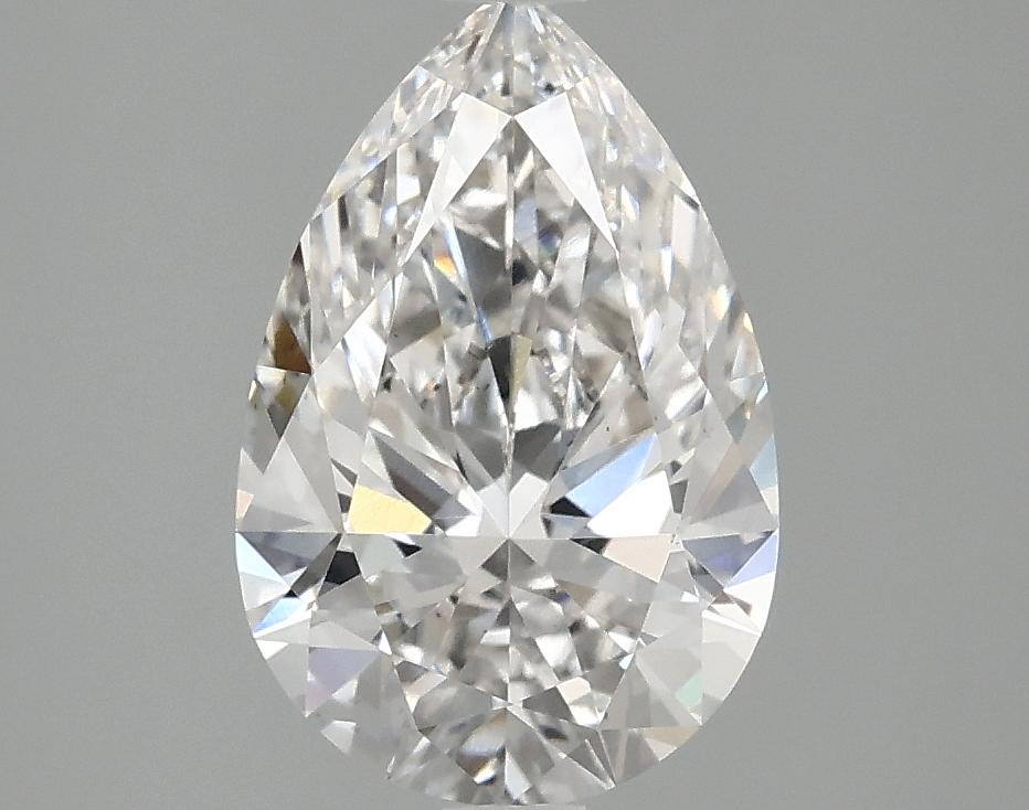2.08 Carat Pear Shaped Excellent Cut VS2 IGI Certified Lab Grown Diamond