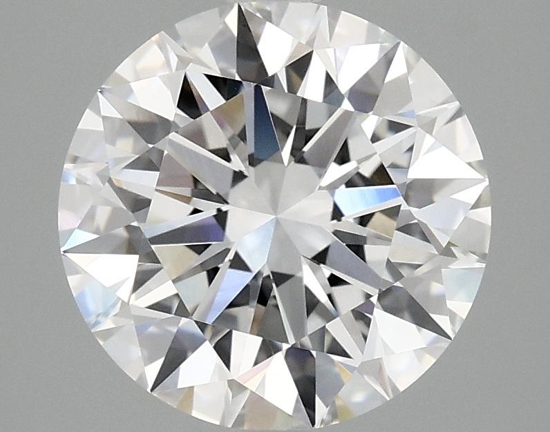 3.06 Carat Round Shaped Excellent Cut VVS2 IGI Certified Lab Grown Diamond
