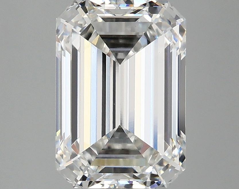 2.99 Carat Emerald Shaped Ideal Cut VVS2 IGI Certified Lab Grown Diamond