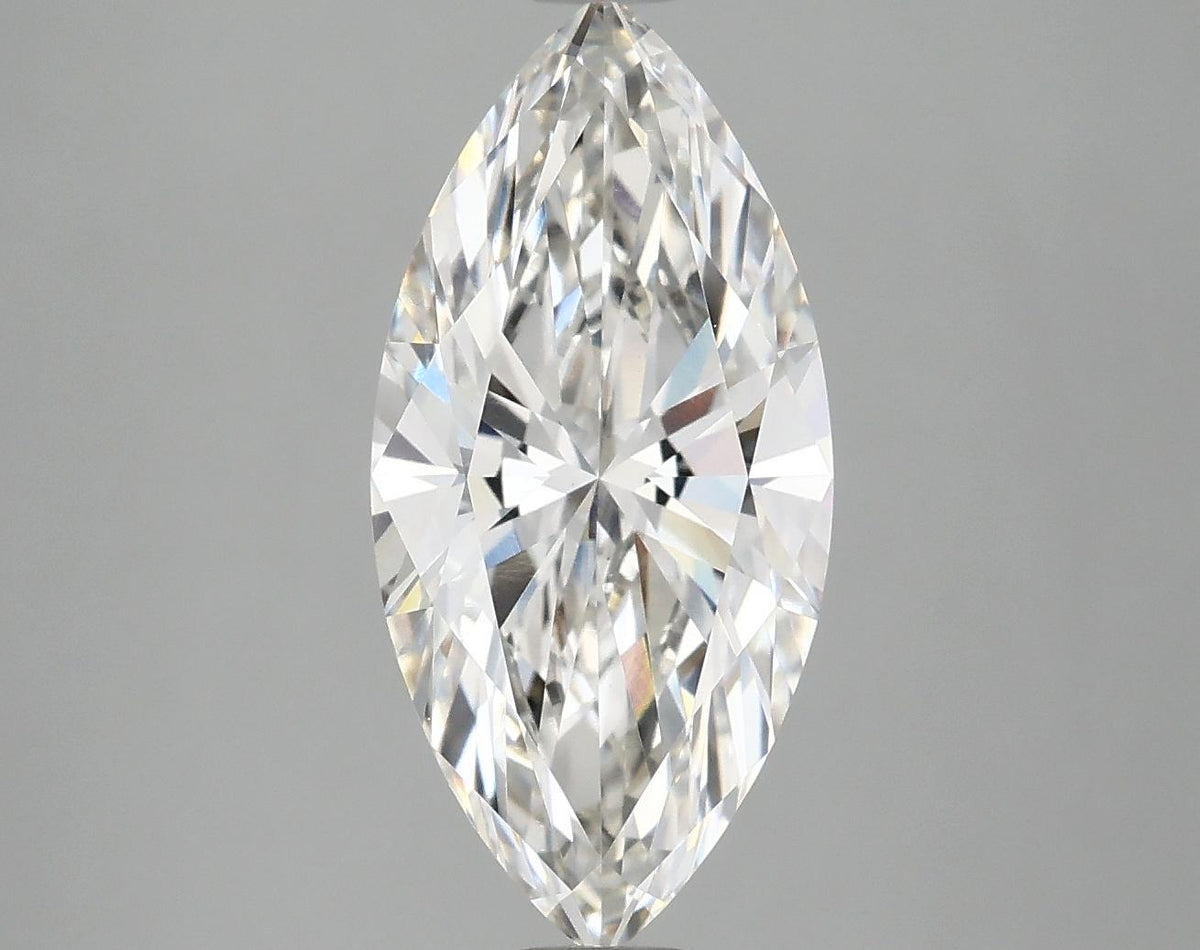 3.04 Carat Marquise Shaped Excellent Cut VS1 IGI Certified Lab Grown Diamond