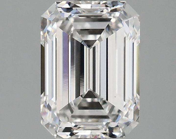 1.97 Carat Emerald Shaped Excellent Cut VS1 IGI Certified Lab Grown Diamond