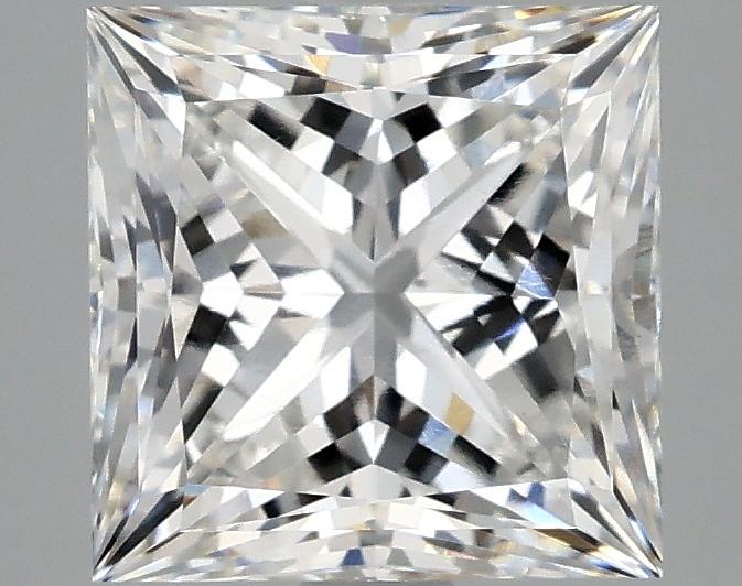 2.69 Carat Princess Shaped Ideal Cut VS1 IGI Certified Lab Grown Diamond