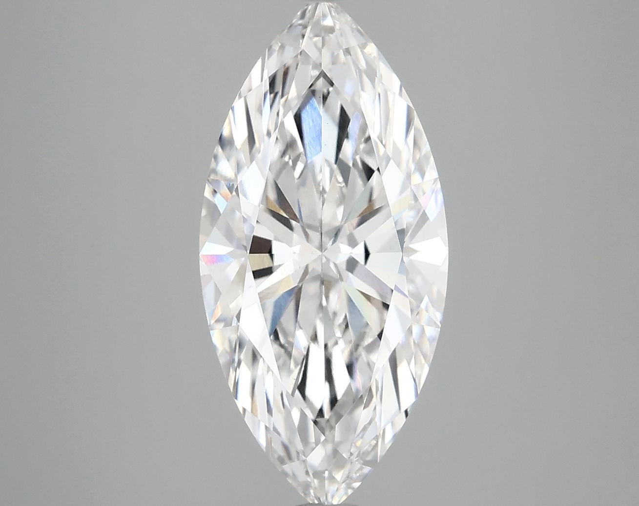 3.09 Carat Marquise Shaped Excellent Cut VS1 IGI Certified Lab Grown Diamond