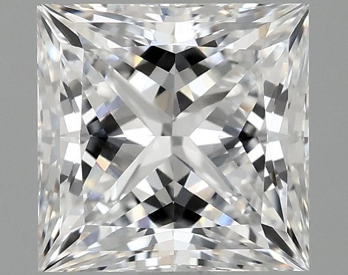 2.1 Carat Princess Shaped Ideal Cut VVS2 IGI Certified Lab Grown Diamond