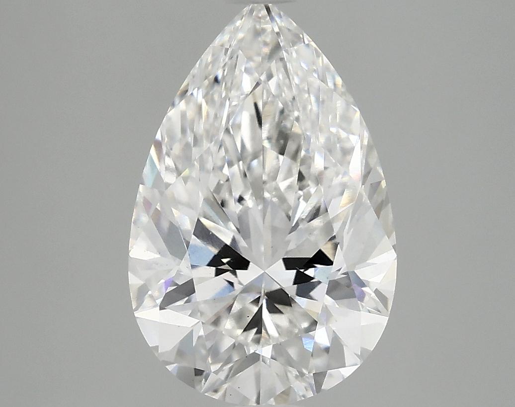 3.03 Carat Pear Shaped Excellent Cut VS2 IGI Certified Lab Grown Diamond