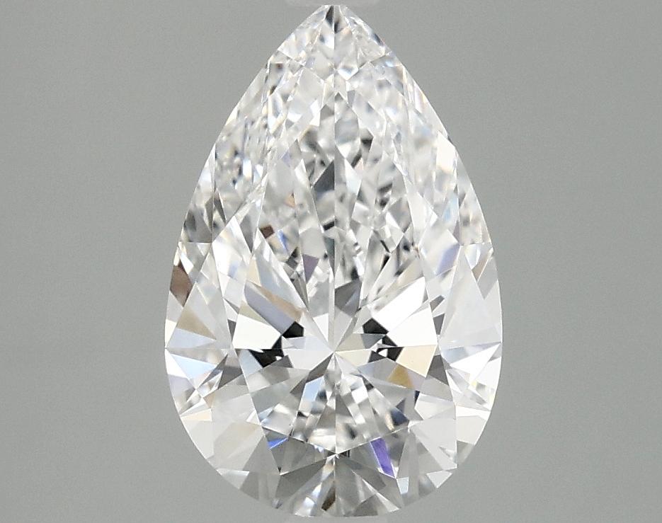 1.97 Carat Pear Shaped Ideal Cut VVS2 IGI Certified Lab Grown Diamond