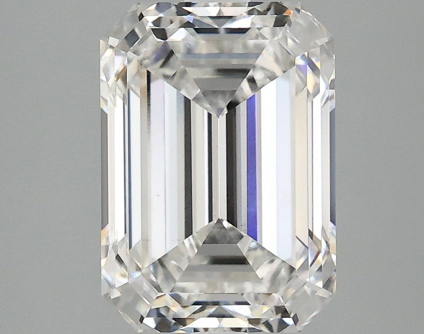 3.08 Carat Emerald Shaped Ideal Cut VS1 IGI Certified Lab Grown Diamond