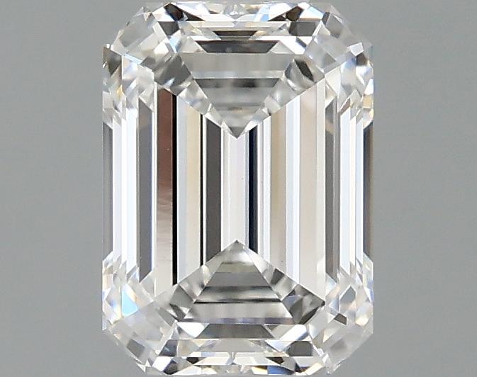 0.98 Carat Emerald Shaped Excellent Cut VVS2 IGI Certified Lab Grown Diamond