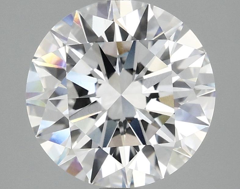 3.01 Carat Round Shaped Excellent Cut VVS2 IGI Certified Lab Grown Diamond