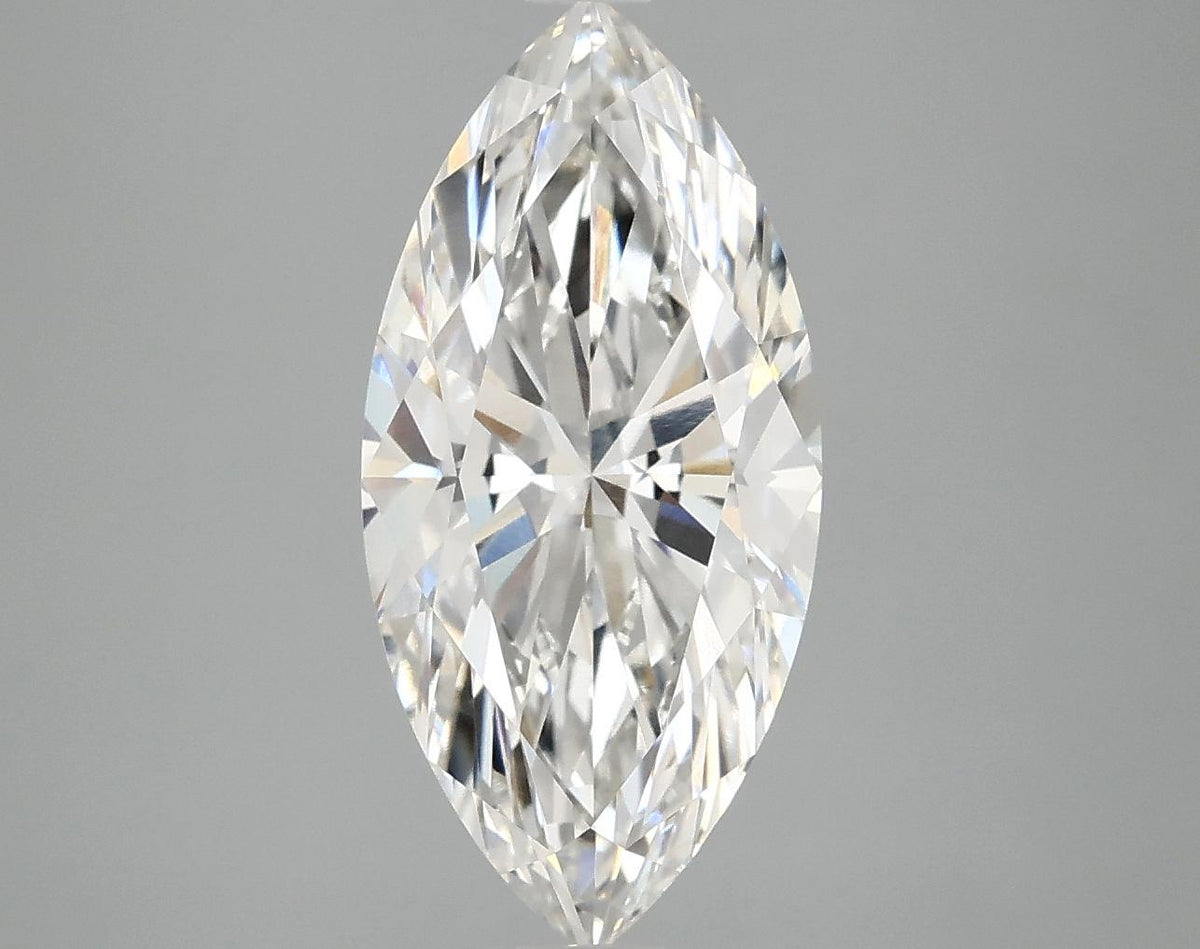 3.08 Carat Marquise Shaped Excellent Cut VS1 IGI Certified Lab Grown Diamond