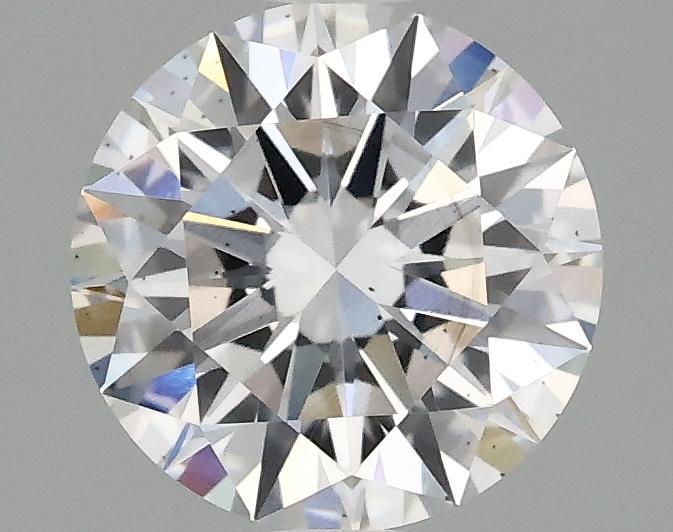 1.58 Carat Round Shaped Excellent Cut SI1 IGI Certified Lab Grown Diamond