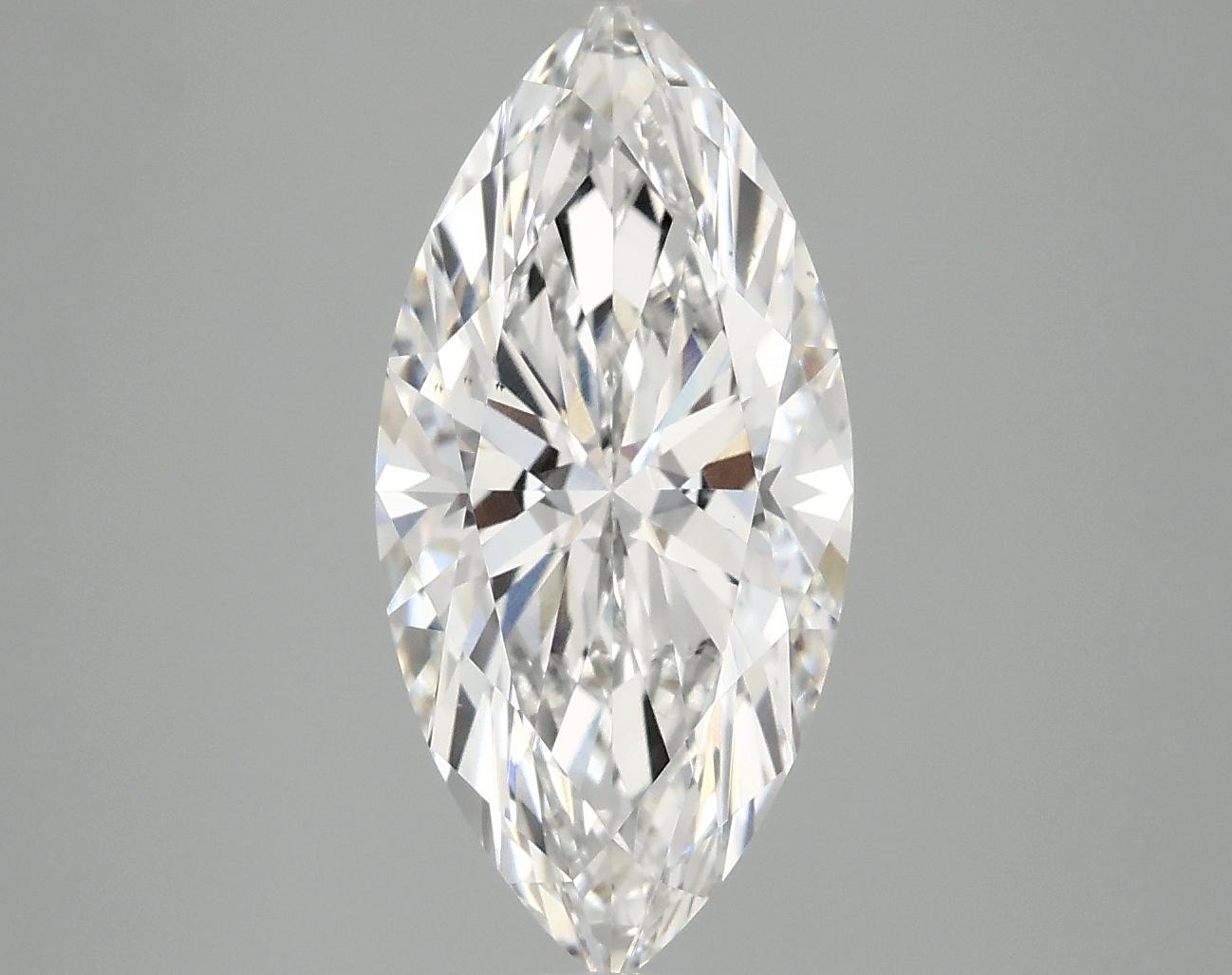 3.1 Carat Marquise Shaped Excellent Cut VVS2 IGI Certified Lab Grown Diamond