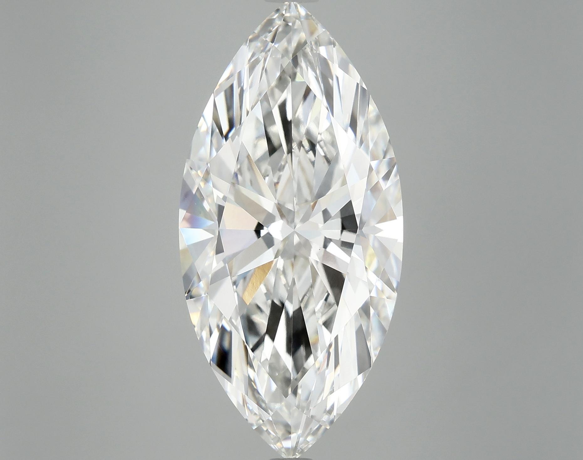 8.19 Carat Marquise Shaped Excellent Cut VVS2 IGI Certified Lab Grown Diamond