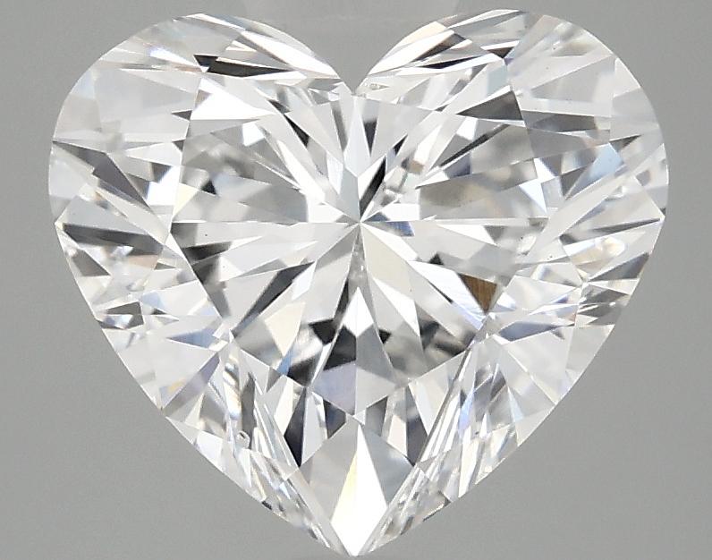 3.09 Carat Heart Shaped Ideal Cut VS2 IGI Certified Lab Grown Diamond