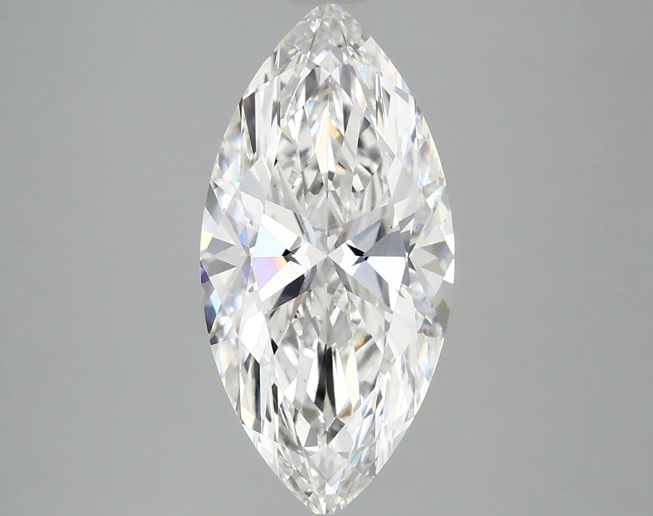 3.03 Carat Marquise Shaped Ideal Cut VS1 IGI Certified Lab Grown Diamond