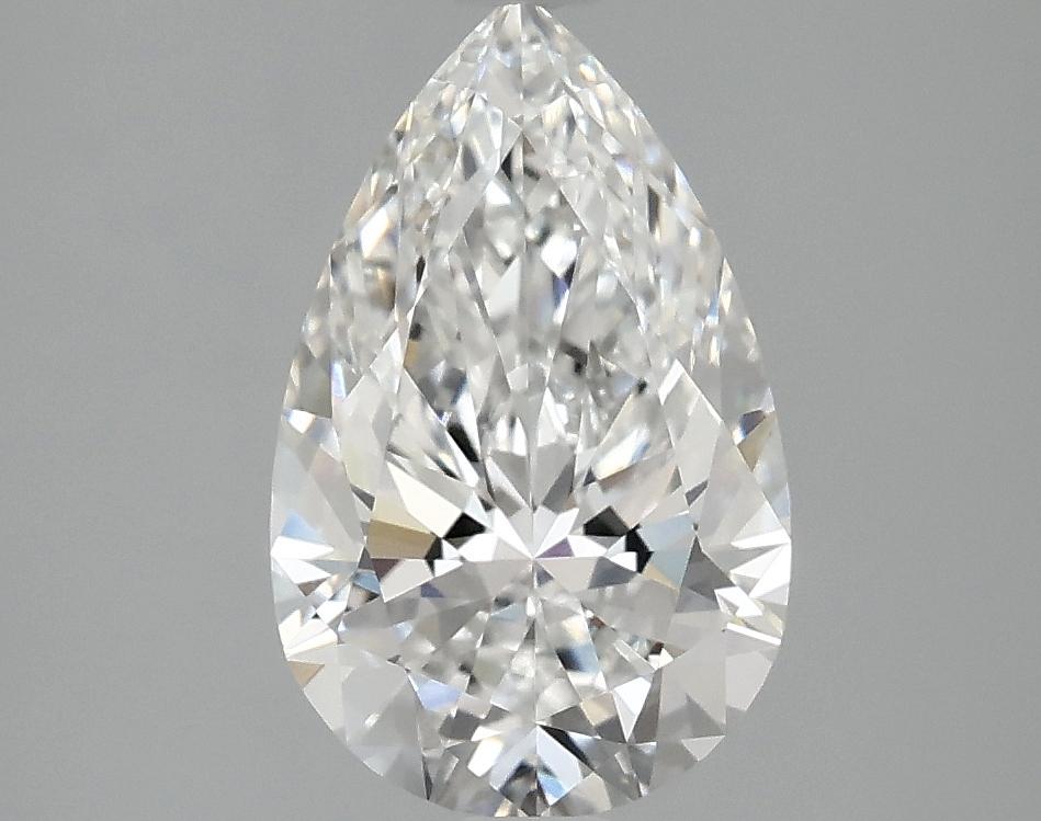 2.05 Carat Pear Shaped Ideal Cut VS1 IGI Certified Lab Grown Diamond