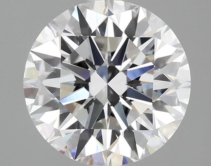 2.54 Carat Round Shaped Ideal Cut VVS2 IGI Certified Lab Grown Diamond